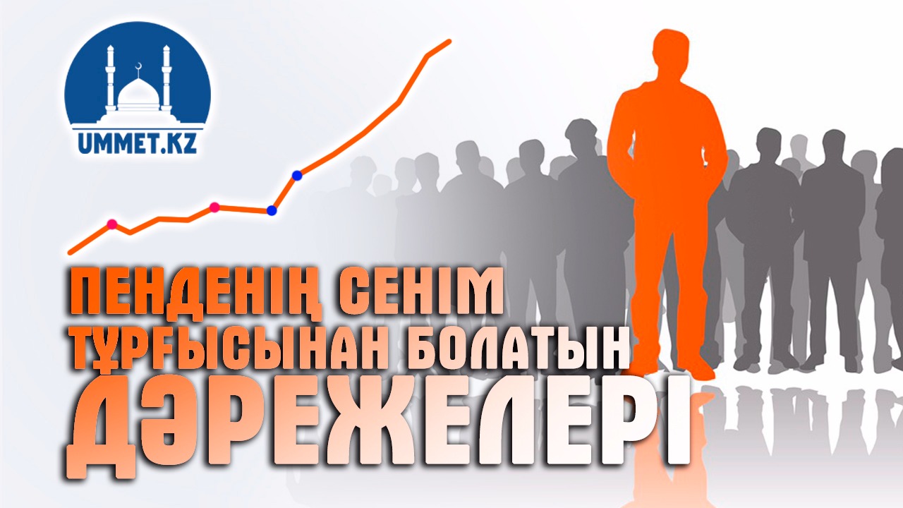 Пенденің сенім тұрғысынан болатын дәрежелері