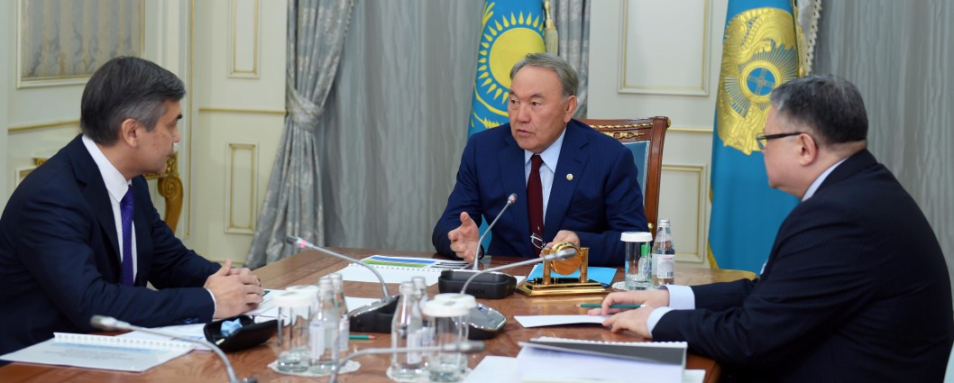 Президент Казахстана принял министра по делам религий и гражданского общества РК Нурлана Ермекбаева