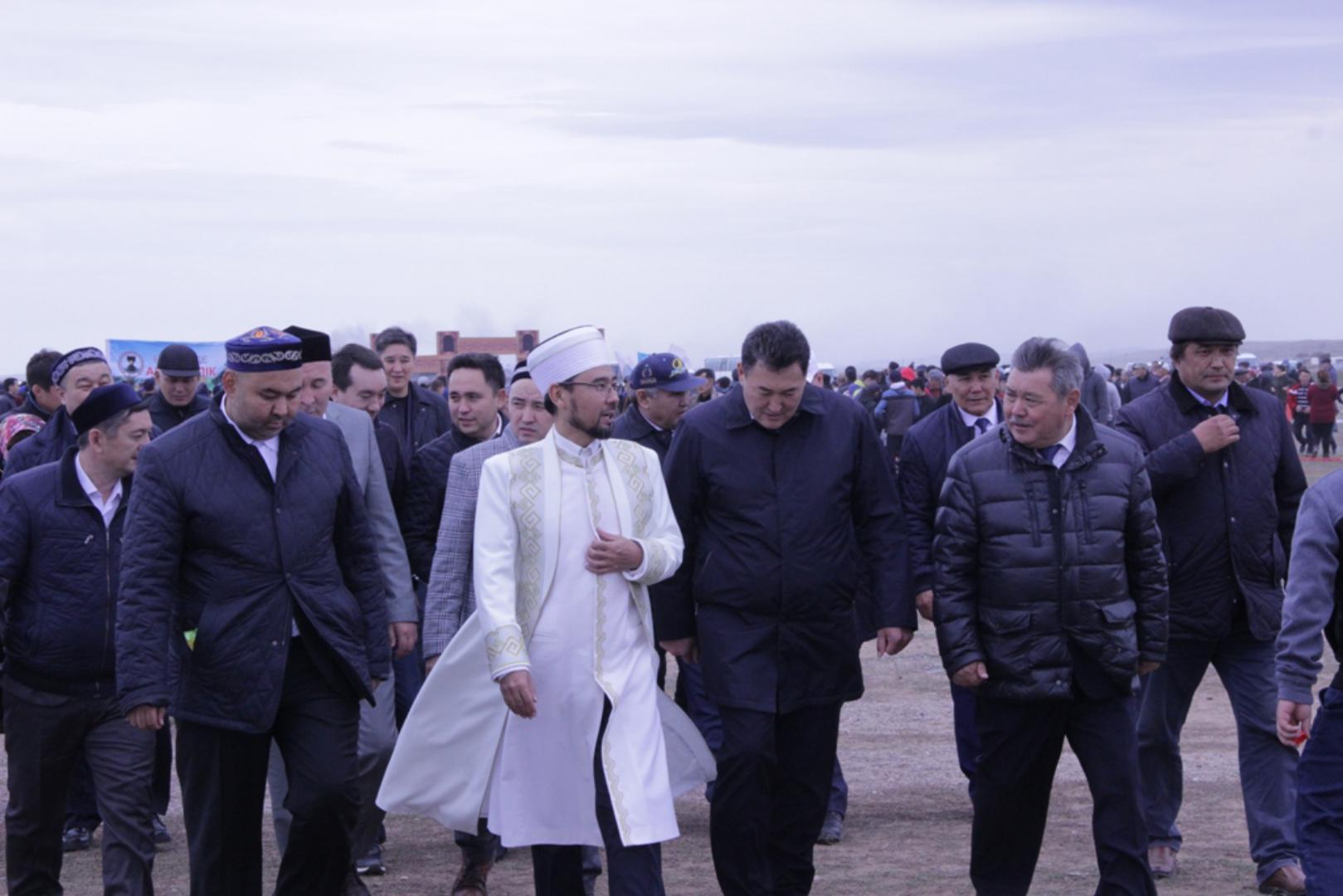 В память о великом предке. Верховный Муфтий посетил Павлодарскую область.