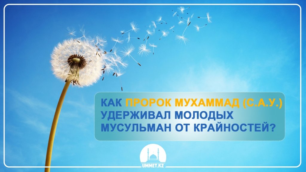 Как пророк Мухаммад (с.а.у.) удерживал молодых мусульман от крайностей?