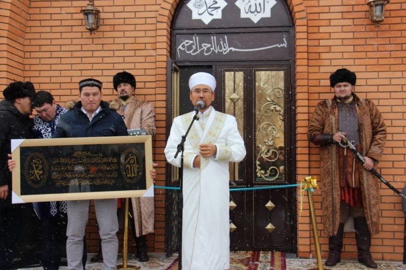 Новую мечеть открыли в Шетском районе Караганды