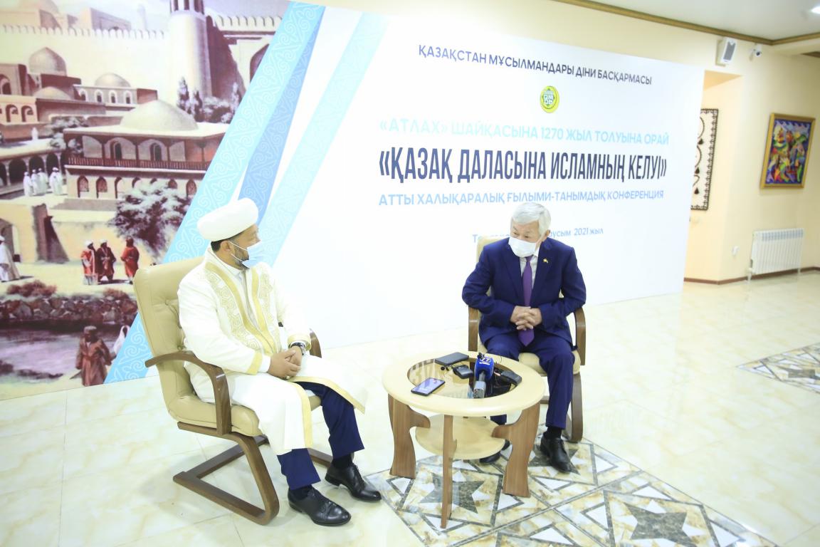 Бас мүфти Жамбыл облысы әкімімен кездесті