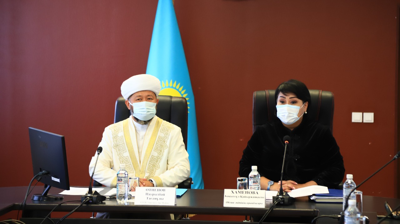 ҚМДБ төрағасы діни оңалту жұмысы жайлы пікір алмасты