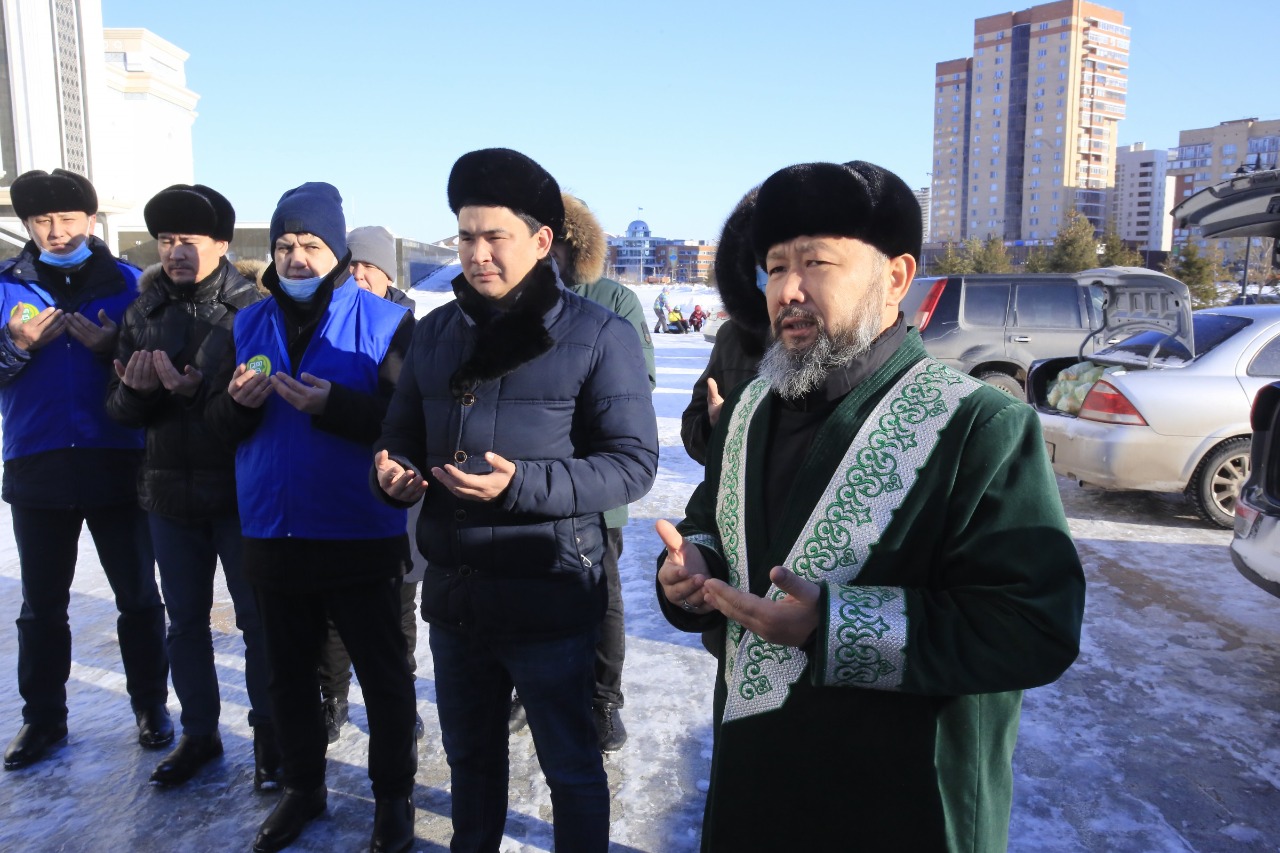 Бас мүфти сарбаздарға рухани тұрғыдан қолдау білдірді (фото-видео)