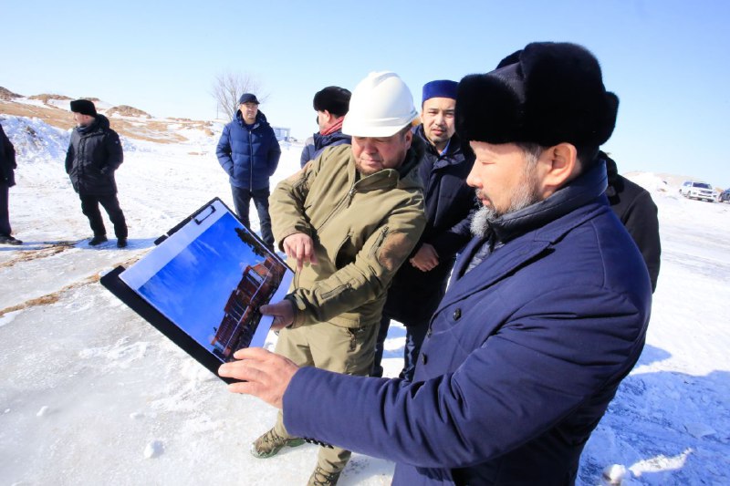ҚМДБ Төрағасы жаңа оқу ордасының құрылысымен танысты (фото)
