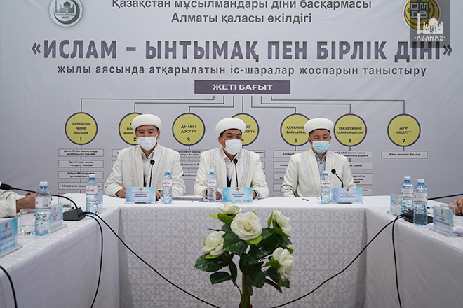 Алматы: Имамдарға жыл жоспары таныстырылды
