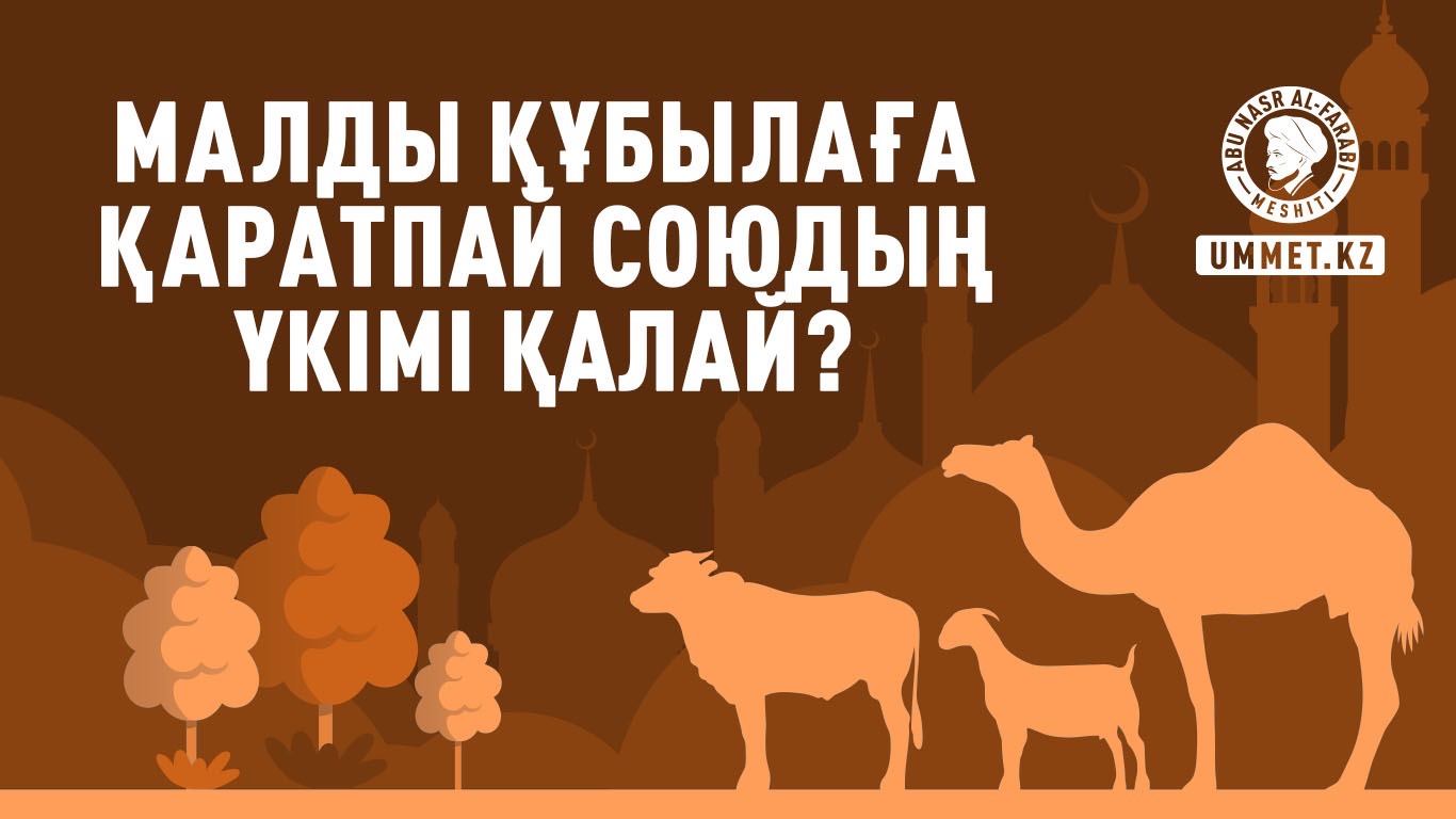 Малды құбылаға қаратпай союдың үкімі қалай?