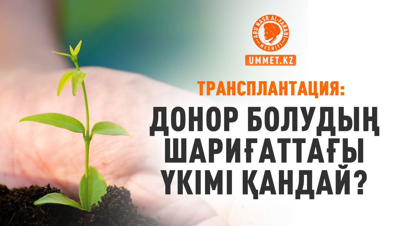 Трансплантация: Донор болудың шариғаттағы үкімі қандай?