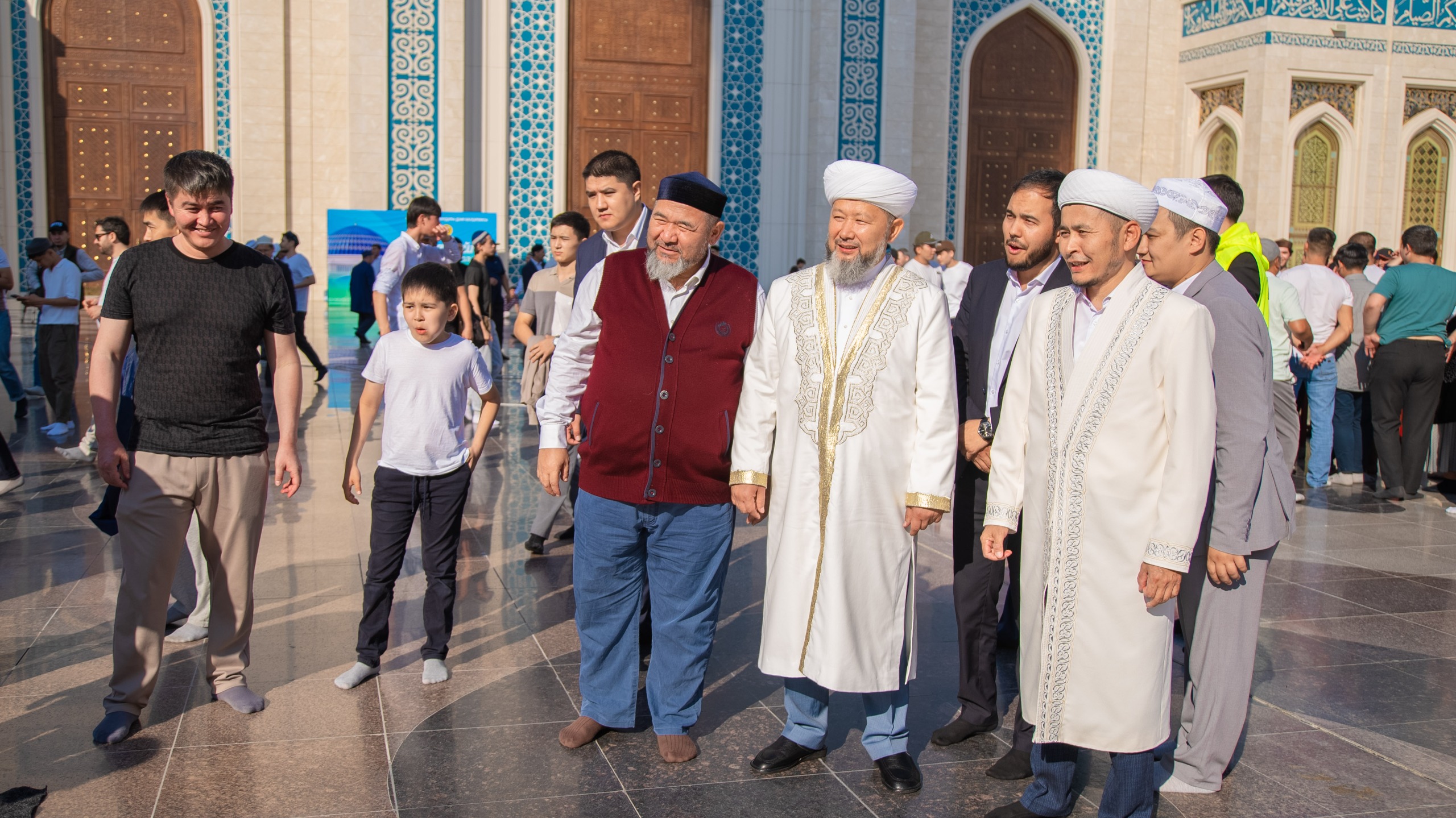 Бас мүфти бас мешітте мерекелік іс-шараға қатысты