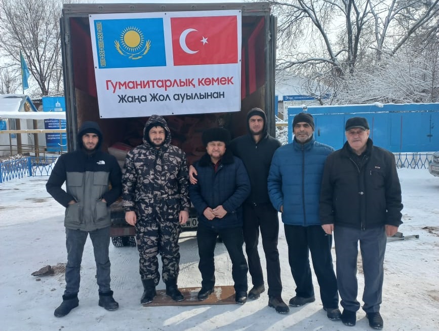 Жамбыл: Түркия еліне 44 300 тонна көмек жөнелтті