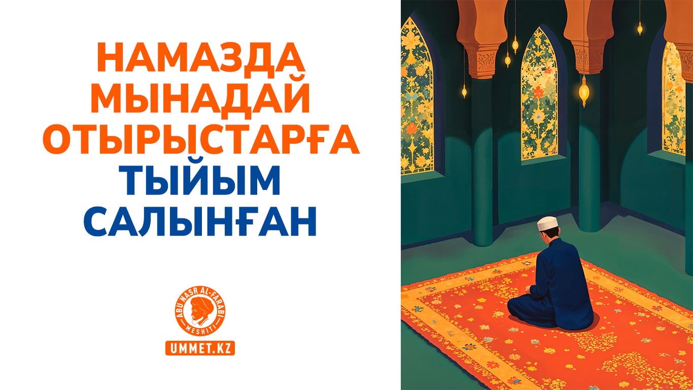 Намазда мынадай отырыстарға тыйым салынған
