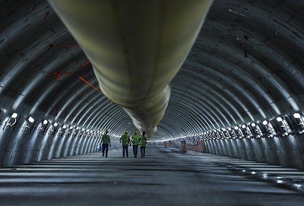 Турецкие жители смогут пересечь Босфор под водой!