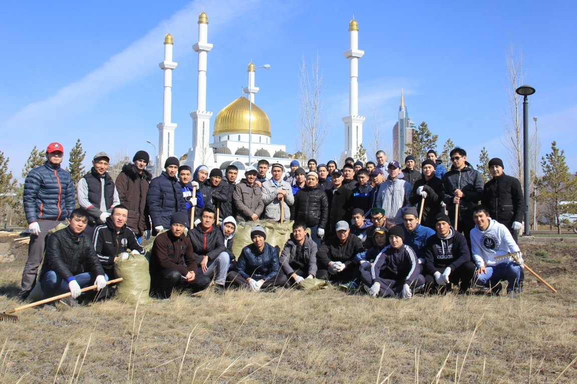 Орталық мешіт «Тазалық күнін» өткізді