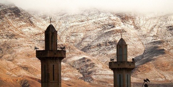 Сахараны қар басты (ФОТО)