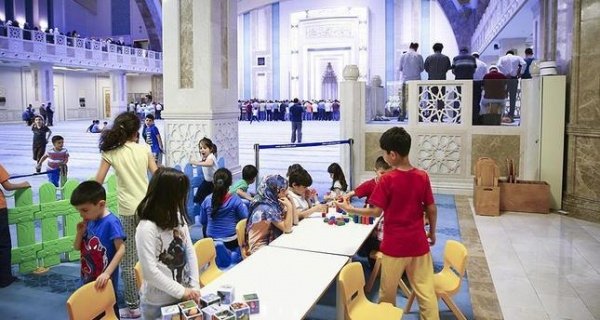 Түркия  мешіттерінде балалар бөлмесі ашылды