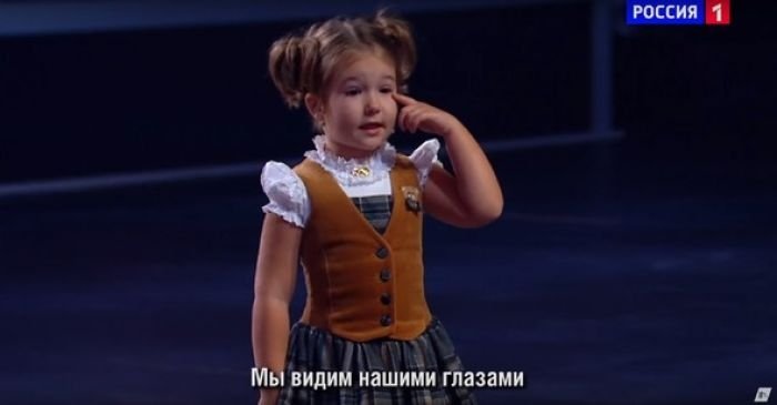 Четырёхлетняя девочка поразила зрителей телешоу «Удивительные люди» знанием семи языков. (ВИДЕО)