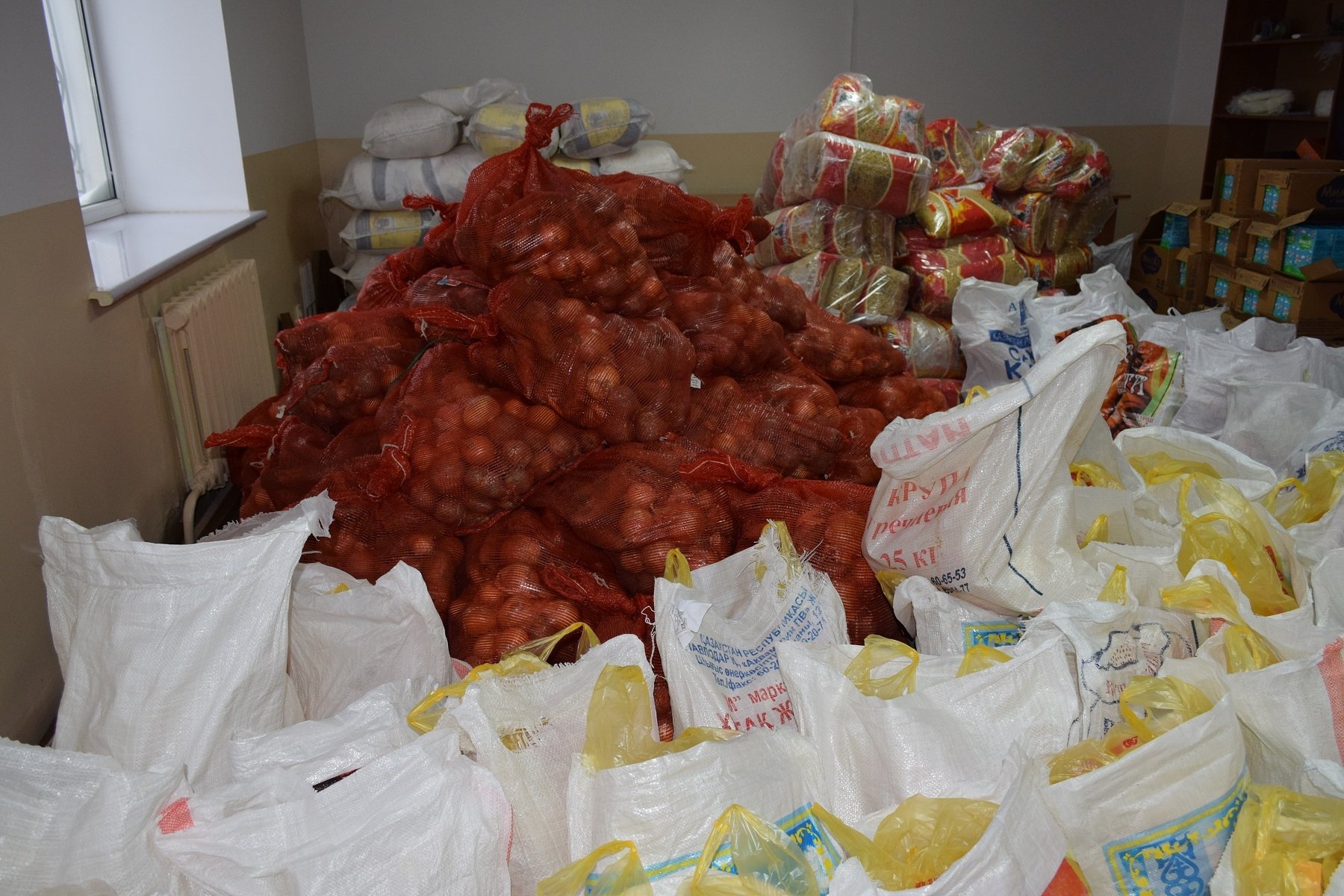 В фонде «Зекет» прошла акция «Тайказан» по выдаче продуктов питания (ФОТО)