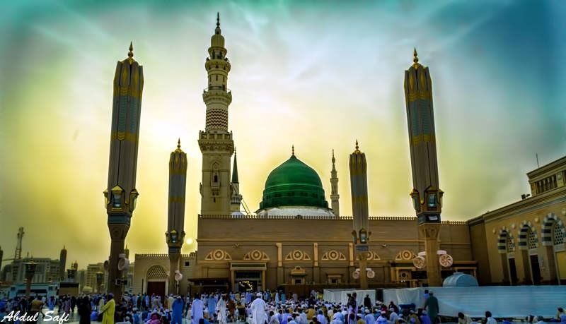 13655 мұсылман Пайғамбар (ﷺ) мешітінде иғтикаф жасайды