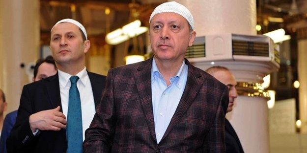 Ердоған азан шақырды