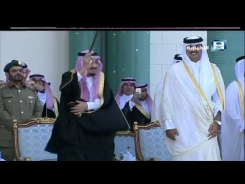 Сауд королі өз дәстүрін дәріптеді (ВИДЕО)
