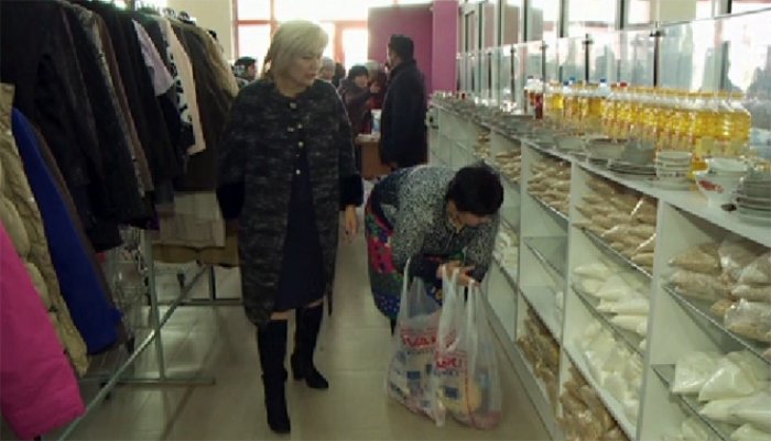 В ЮКО открыли магазин, где все отдают за «спасибо» (ВИДЕО)