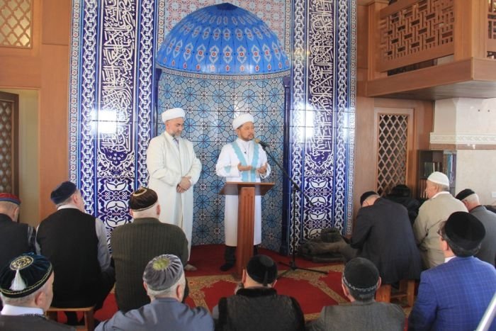 Наиб муфти посетил мечеть «Шейх Кунта»