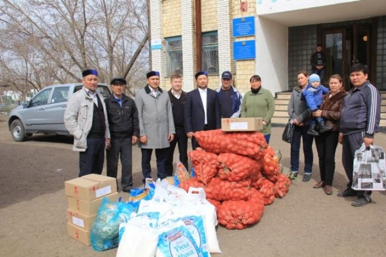 ДУМК: В Карагандинскую область было отправлено 110 тонн гуманитарного груза (ФОТО)