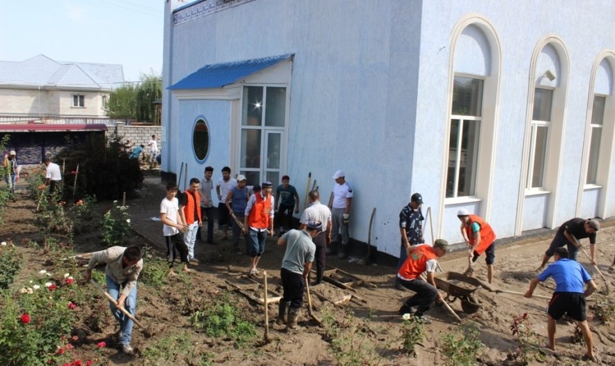 Алматы мешіттері су тасқынынан зардап шеккен аймақта асарлатты